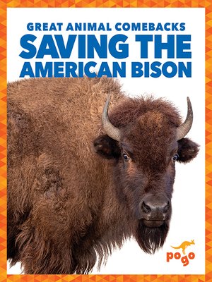 cover image of Saving the American Bison